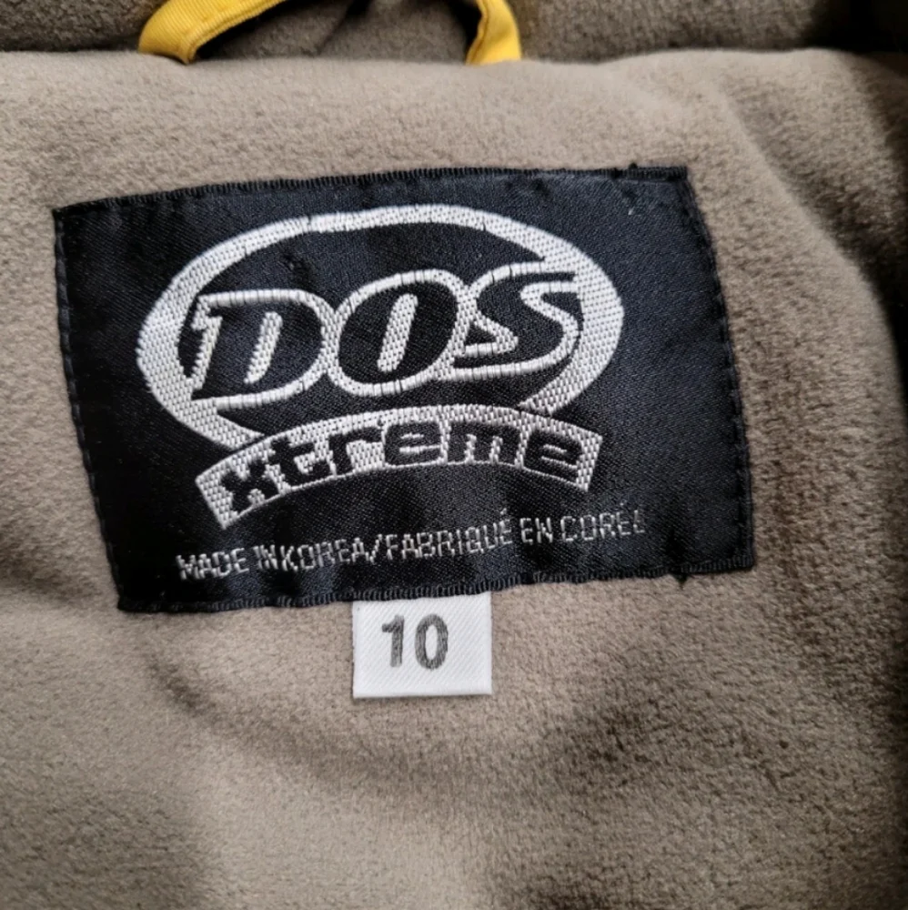 Dos Xtreme Coat Boys Size: 10 Hooded